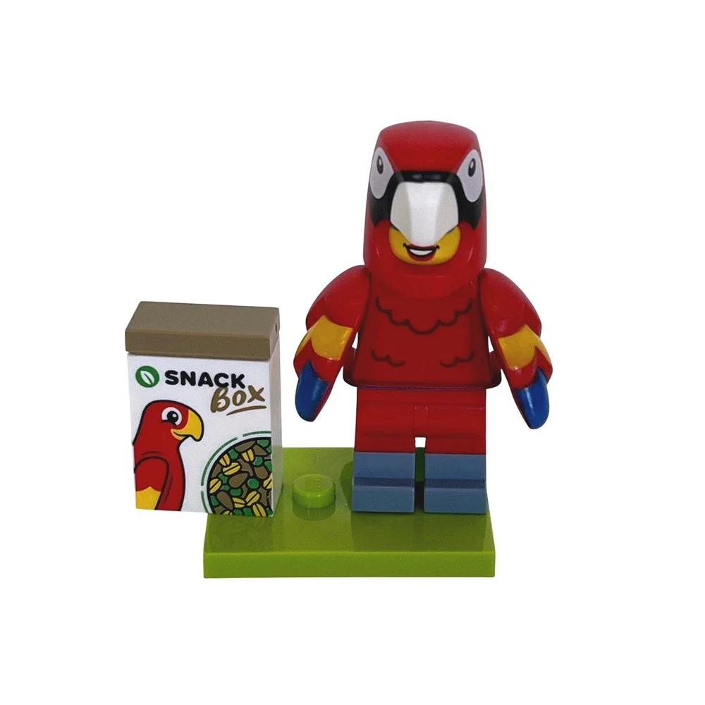 LEGO Minifigures Series 28 Parrot Costume Fan 71051 Red Bird Figure NEW SEALED